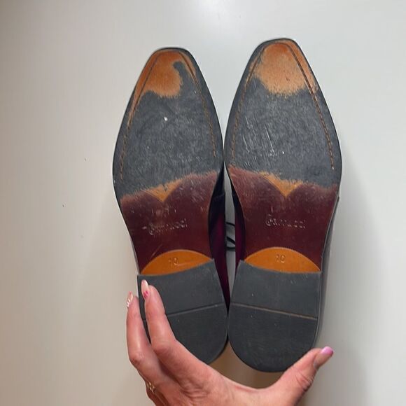 Carrucci Tracey Purple leather shoes.  Size 10.  EUC. main image 4